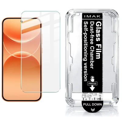  IMAK for Oppo A7 Pro Max 5G H Series Tempered Glass Screen Protector Film with Dust-free Installation Tool (NOT Complete Covering) (Fingerprint Unlock) - Transparent