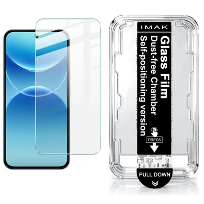  IMAG pour Oppo A7 Pro 5G Série H Film de protection d'écran en verre trempé avec outil d'installation sans poussière (NON couverture complète) (déverrouillage par empreinte digitale) - Transparent