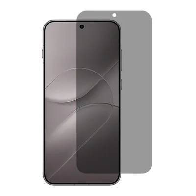 Til Oppo Find X10 E 5G / X9 5G 2.5D buekant Anti-spion fuld skærm beskytter Høj aluminium-silicium glasfilm (Fingeraftryk låseopløsning)