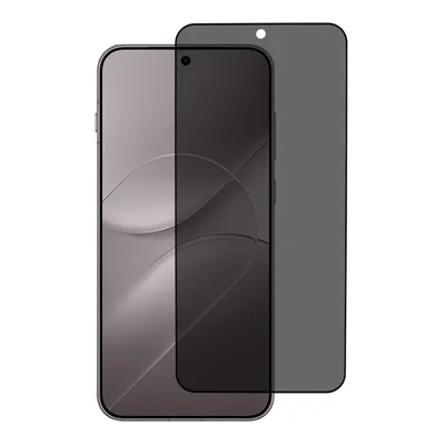 Til Oppo Find X10 E 5G / X9 5G Anti-Spy Fuld Skærm Beskytter Silkeprint Fuld Limsed Privatlivshyggende Højt Aluminium-silicium Glas Film (Fingeraftryk Lås) - Sort