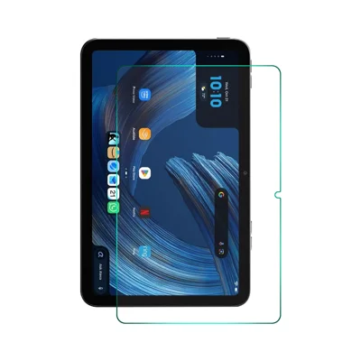  HAT PRINCE for Amazon Alexa Tablet 8 (2026) Full Screen Protector ENKAY  9H 2.5D 0.33mm HD High Aluminium-silicon Glass Film, Full Glue - Transparent