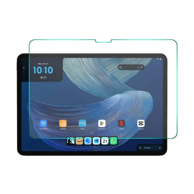 HAT PRINCE for Amazon Alexa Tablet 11 (2026) Full Screen Protector ENKAY 9H 2.5D 0.33mm HD High Aluminium-silicon Glass Film, Full Glue - Transparent