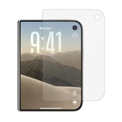 Pour iPhone Duo Protecteur d'écran mat Film protecteur d'écran - Transparent