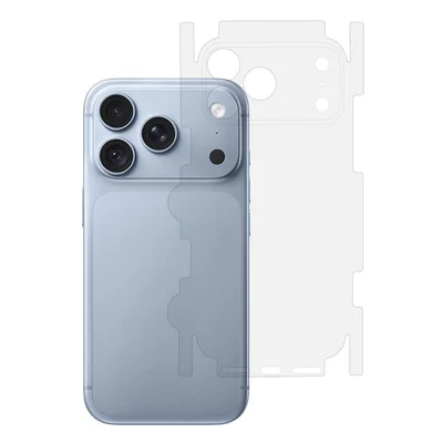 For iPhone 18 Pro Max Phone Back Side Protector Full Coverage Soft PET Film