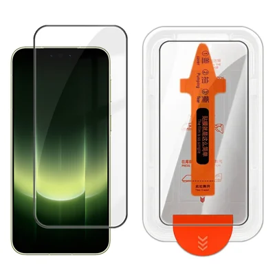  For Huawei Mate 90 Pro Max Full Screen Protector HD Clear Silk Printing High Aluminium-silicon Glass Film with Dust Removal Installation Frame - Transparent