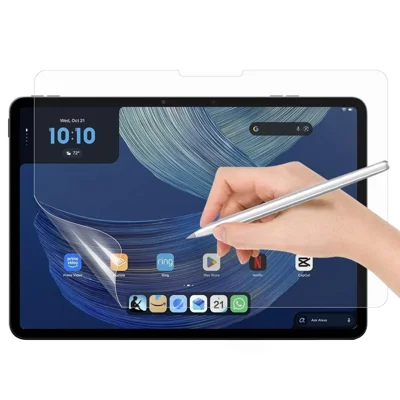 Protector de pantalla para Amazon Alexa Tablet 12 Pro (2026) con sensibilidad táctil PET, película transparente para toda la pantalla
