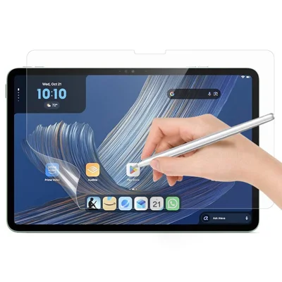 Protector de pantalla para Amazon Alexa Tablet 11 (2026) con sensibilidad táctil PET transparente para tableta - Película completa