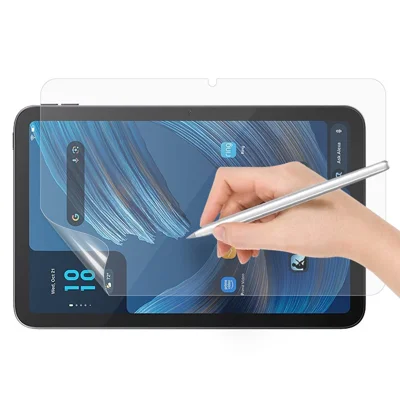 Protector de pantalla para Amazon Alexa Tablet 8 (2026) con sensibilidad táctil PET, película completa transparente