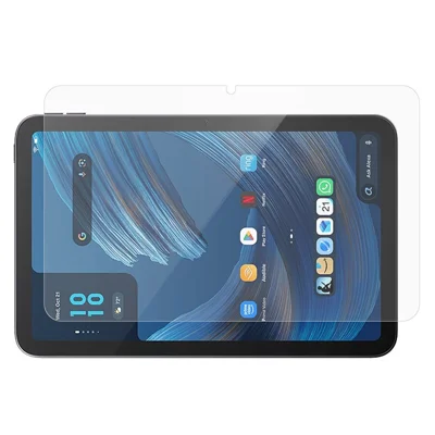 Para Amazon Alexa Tablet 8 (2026) Película de Cristal Templado 0,3 mm Borde Curvo HD Protector de Pantalla Completa - Transparente