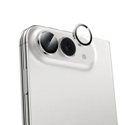 ZGA für iPhone Duo Objektivschutz-Set Ultra HD Hochaluminium-Silicium-Glas + Acryl Einzelobjektivschutz – Transparent