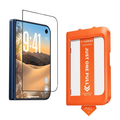 TORRAS Sunview AR Shield Series Pour iPhone Duo Protecteur d'écran Impression sur soie Verre trempé AR Amélioré - Transparent