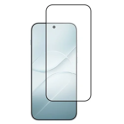 For Oppo Find X10 Pro Max 5G Screen Protector Silk Printing Full Glue Full Coverage Tempered Glass Screen Film - Black