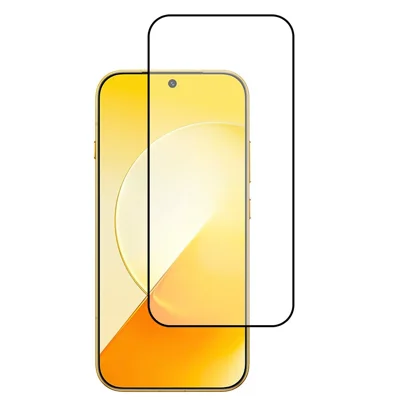 Für Honor Magic9 5G Bildschirmschutz Seiden-Druck Vollkleber Vollständige Abdeckung Gehärtetes Glas Displayschutzfolie - Schwarz