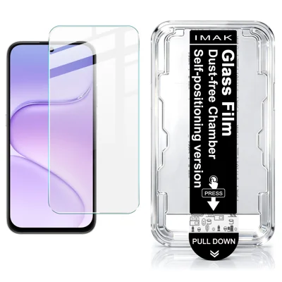  IMAK for Honor X7e Plus 5G / Honor X7e Plus 4G / Honor 600 Smart 5G H Series Tempered Glass Screen Protector Film with Dust-free Installation Tool - Transparent