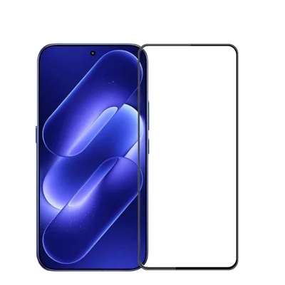 MOFI für Xiaomi 18 Pro Max Displayschutz 9H 3D Gebogen Vollkleber Vollständige Abdeckung Gehärtetes Glasfolie - Schwarz