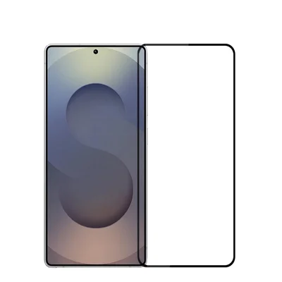 MOFI para Samsung Galaxy S27 Ultra Protector de Pantalla 9H Adhesivo Completo Película de Vidrio de Alta Silicona de Aluminio - Negro