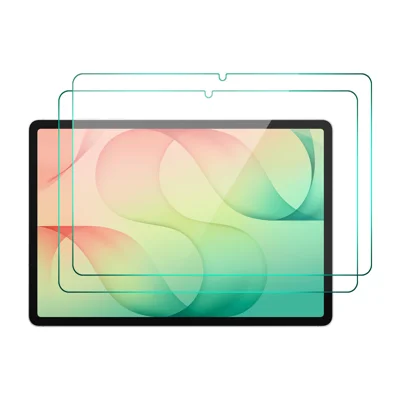 HAT PRINCE na Samsung Galaxy Tab S12+ 2 szt. Ochrona Pełnego Ekranu ENKAY 9H 2.5D 0,33 mm Pełne Klejenie Wysokiej Jakości Szklana Folia - Przezroczysta