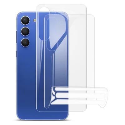 IMAK 2Pcs / Set For Samsung Galaxy S22 5G / S23 Hydrogel Film III Phone Back Protector Explosion-proof TPU Back Film