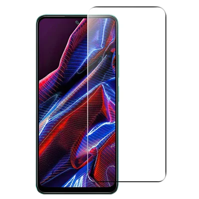 Für Xiaomi Poco X5 5G / Redmi Note 12 5G (China) / (Indien) / (Global) Gehärteter Glas-Schutzfolie 2.5D abgerundete Kanten Anti-Explosionsfolie