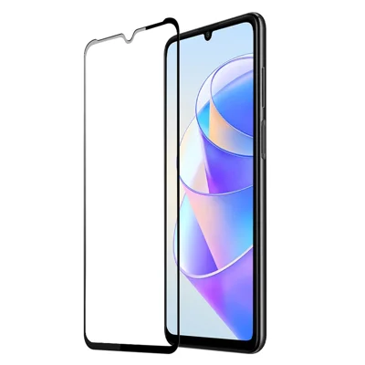 DUX DUCIS Für Honor X7a 5G Vollbildschutz 2.5D Flacher Bildschirm Mittleres Aluminiumglas HD Klarfolie