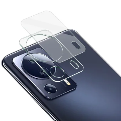 IMAK For Xiaomi 13 Lite / Civi 2 5G Camera Lens Protector HD Clear Tempered Glass Rear Lens Film+Acrylic Lens Cap