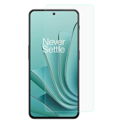 Protection d'écran en verre trempé pour OnePlus Nord 3 5G / Ace 2V, film haute définition anti-rayures avec bord incurvé de 0,3 mm