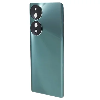 For Honor 70 5G Back Battery Housing Cover with Camera Ring Lens Cover Spare Part (without Logo) - Green