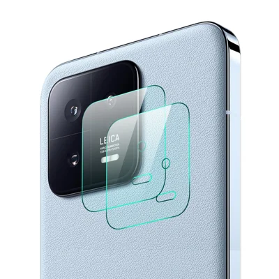 ENKAY HAT PRINCE 2 st/ förpackning till Xiaomi 13 5G 0,2 mm bakre linsfilm 9H hög aluminium-kiseldioxid glasprotektor
