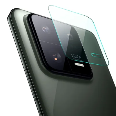 ENKAY HAT PRINCE For Xiaomi 13 Pro 5G Ultra-thin 0.2mm 9H High Aluminum-silicon Glass HD Clear Cell Phone Rear Lens Film