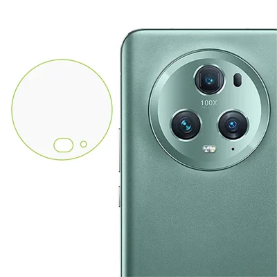 For Honor Magic5 Pro Corning Gorilla Glass Camera Lens Protector HD Clear 3D Arc Edge Phone Rear Lens Film