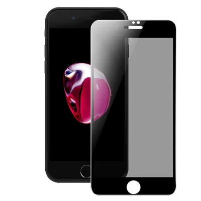 DUX DUCIS Protector de Pantalla Completa Anti-Espías para iPhone 7 Plus de 5,5 pulgadas / 8 Plus de 5,5 pulgadas, Protector de Cristal de Alta Alúmina de 2,5D con Adhesivo Completo, Película Plana