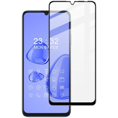 IMAK Pro+ Series for Honor X7a 4G Tempered Glass Screen Protector Anti-Dust 9H Hardness HD Full Screen Film
