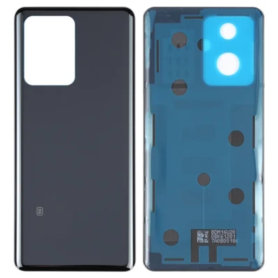 For Xiaomi Redmi Note 12 Pro+ 5G / Note 12 Explorer 5G (Discovery Edition) OEM Rear Housing Back Cover Replacement - Black