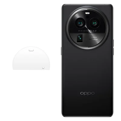 RURIHAI na Oppo Find X6 Pro 3D Ochronna folia na obiektyw aparatu wykonana ze szkła krzemowo-aluminiowego wysokiej jakości