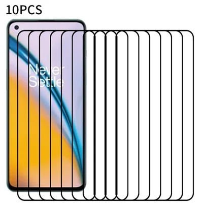 RURIHAI 10Pcs 2.5D 0.26mm Screen Protector for OnePlus Nord 3 5G / Ace 2V , High Aluminum-silicon Glass Secondary Hardening Film