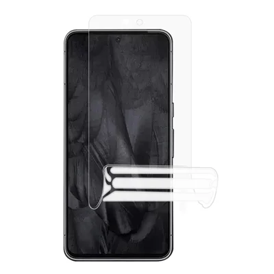 Full Coverage Phone Screen Protector for Google Pixel 8 , Anti-Fingerprint Ultra Clear Soft Hydrogel TPU Film