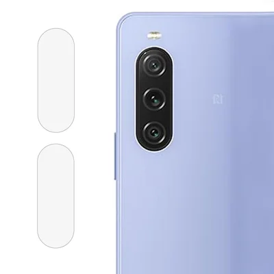 2Pcs For Sony Xperia 10 V Camera Lens Protector Tempered Glass Ultra Clear 2.5D Arc Edge Phone Lens Film
