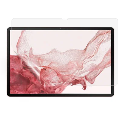 Przezroczysta folia ochronna do Samsung Galaxy Tab S9 FE+ / S10+ / S9+ / S8+ / S7 FE, miękka folia PET, antyrysik, ultra cienka folia do tabletu