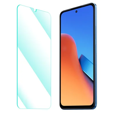 ENKAY HAT PRINCE Folia ochronna z wysokiej jakości szkła krzemowo-aluminiowego do Xiaomi Redmi 12 4G, zaokrąglone krawędzie 2.5D, 0,26 mm, 9H