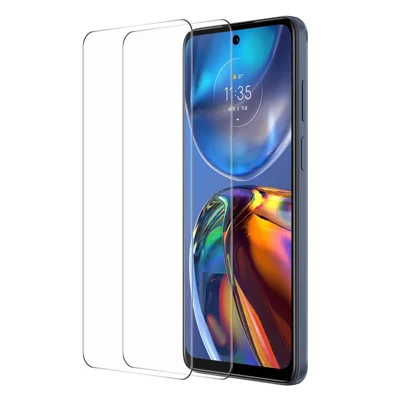 ENKAY HAT PRINCE 2Pcs 2.5D Screen Protector for Motorola Moto E32 4G , 0.26mm 9H High Aluminium-silicon Glass Clear Film