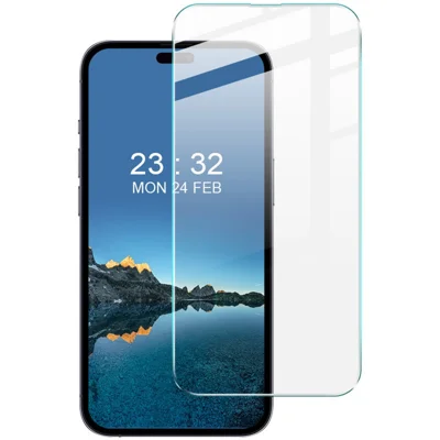 IMAK H Series For iPhone 15 Pro Phone Screen Protector Ultra Clear Anti-scratch Tempered Glass Film