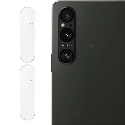 IMAK 2 шт. / Набор для Sony Xperia 1 V HD Clear Camera Lens Protector Tempered Glass Lens Film