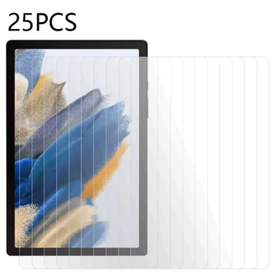 Engroskøb, 25 stk. til Samsung Galaxy Tab A11 / A9, klargjort glas, krystalklart tablet skærmbeskytter, mod skrammer