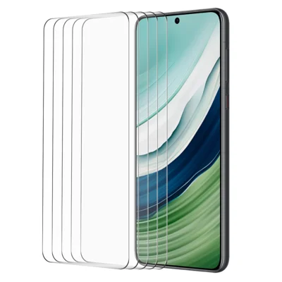 ENKAY HAT PRINCE 5 stk. til Huawei Mate 60 0,26 mm ekstra klar film af højkvalitets aluminium-siliciumglas Skærmprotector