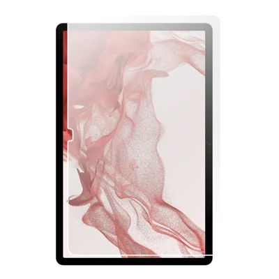 RURIHAI 0,18 mm folia ochronna do Samsung Galaxy Tab S9+ / S8+ / S7 FE, 2,5D zakrzywione krawędzie, szkło aluminiowo-krzemowe o wysokiej wytrzymałości