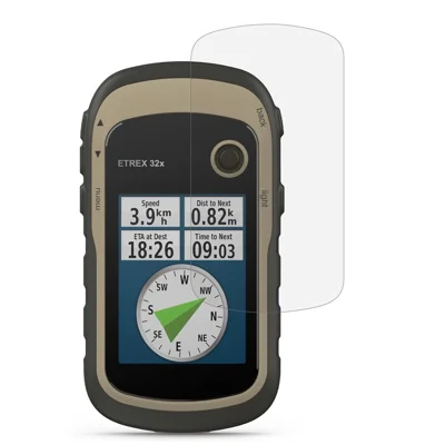 PET Soft Screen Protector voor Garmin eTrex 32x, Heldere HD-foliebescherming