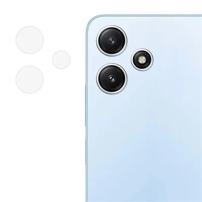 Achterobjectiefbeschermer van soda-lime glas voor Xiaomi Redmi 12 5G (Global), krasbestendige lensfolie