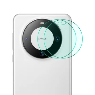 ENKAY HAT PRINCE 2Pcs for Huawei Mate 60 Pro / Mate 60 Pro+ Camera Lens Protector High Aluminum-silicon Glass 0.2mm 9H Back Lens Film