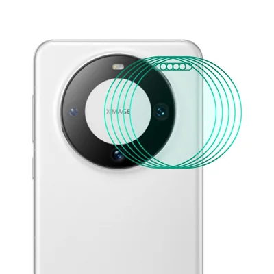 ENKAY HAT PRINCE 5Pcs for Huawei Mate 60 Pro / Mate 60 Pro+ Back Lens Film 0.2mm 9H High Aluminum-silicon Glass Camera Lens Protector