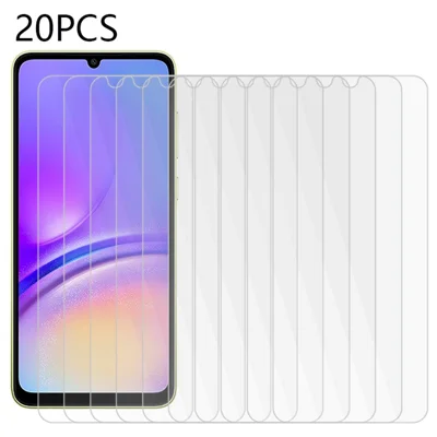 20 pièces de film en verre trempé pour Samsung Galaxy A05 4G, anti-rayures 0,3 mm 2,5D Ultra Clear Screen Protector